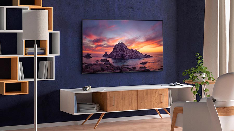 خرید تلویزیون کیولد 55 اینچ سامسونگ Q70T از بانه